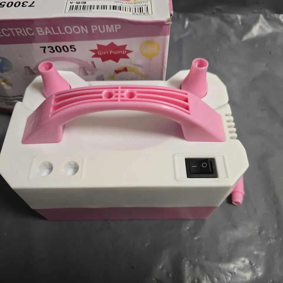 BOXED ELECTRIC BALLOON PUMP