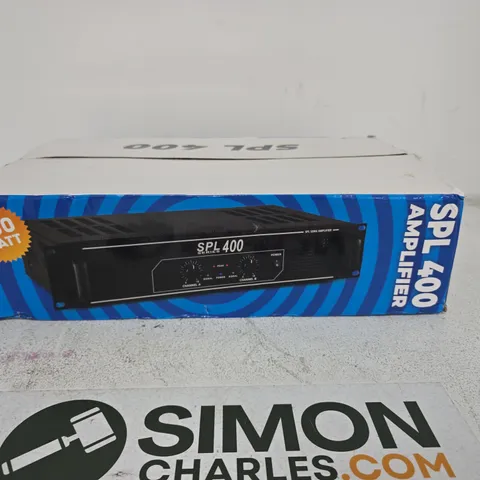 BOXED 400W SPL 400 AMPLIFIER