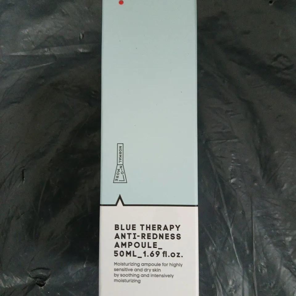  APPROXIMATELY 80 PCS NORMAL NO MORE BLUE THERAPY ANTI-REDNESS AMPOULE 50ML 