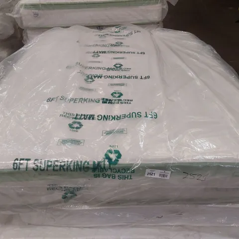 QUALITY BAGGED 5' KING SIZE NOVILLA 27cm DEEP ORTHA MEMORY FOAM POCKET SPRUNG ZONED MATTRESS
