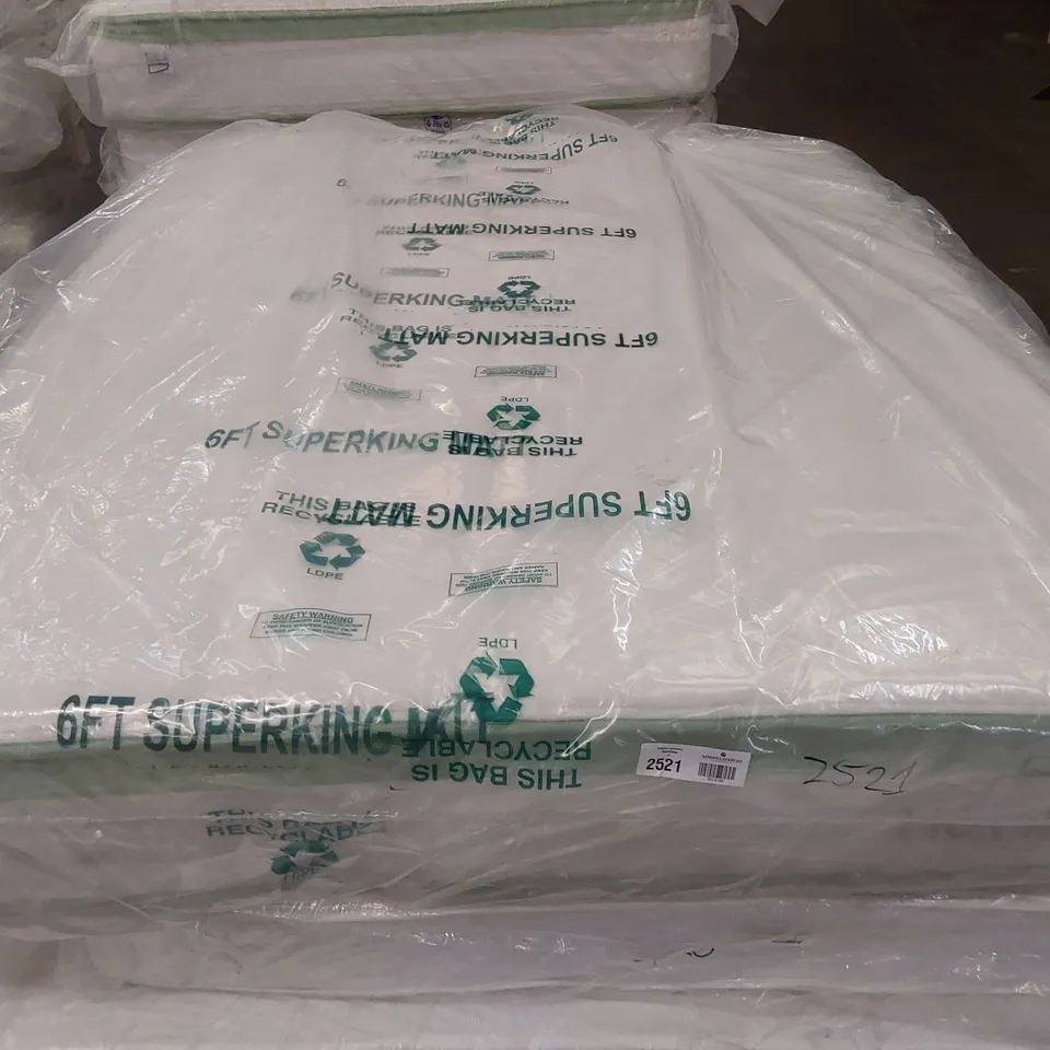 QUALITY BAGGED 5' KING SIZE NOVILLA 27cm DEEP ORTHA MEMORY FOAM POCKET SPRUNG ZONED MATTRESS