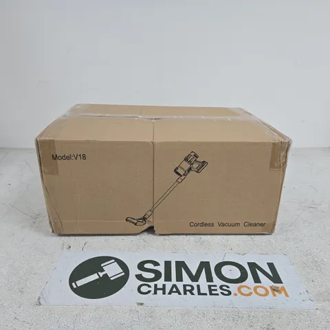 CORDLESS VACUUM CLEANER MODEL V18 BOXED
