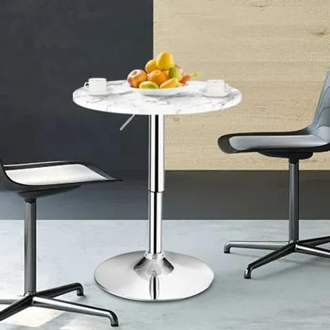 BOXED MENATT 90 CM PEDESTAL DINING TABLE