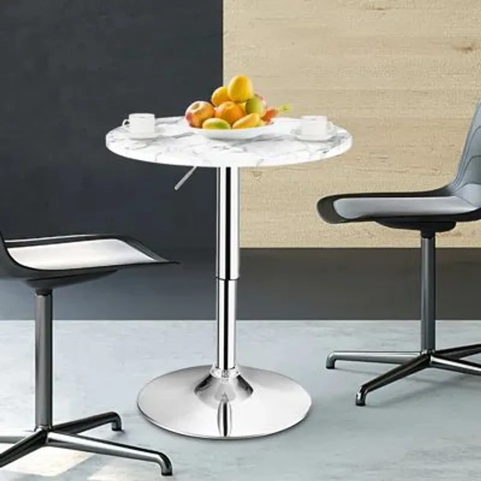 BOXED MENATT 90 CM PEDESTAL DINING TABLE