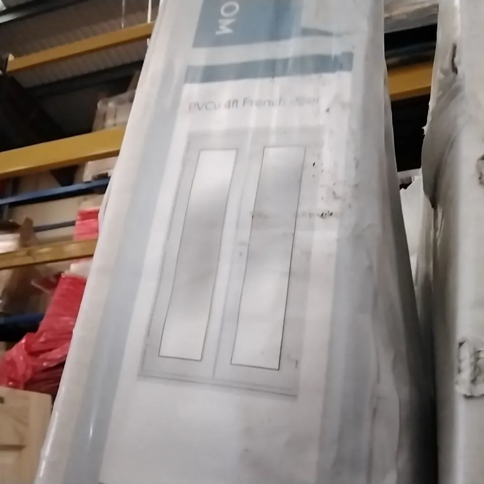 PVCU 4FT FRENCH DOOR GLAZED 2055 X 1190
