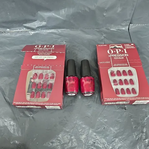 O.P.I XPRESS/ON MALAGA WINE DUO NAIL