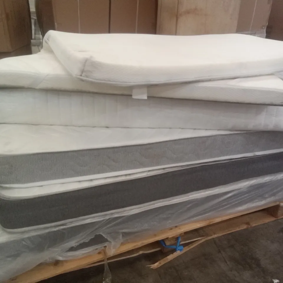 PALLET CONTAINING 6 ASSORTED BAGGED & UNBAGGED MATTRESSES 