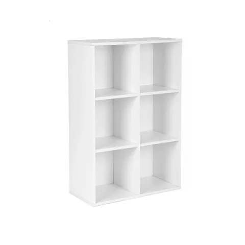 BOXED VASAGLE 6 COMPARTMENTS STORAGE SHELF