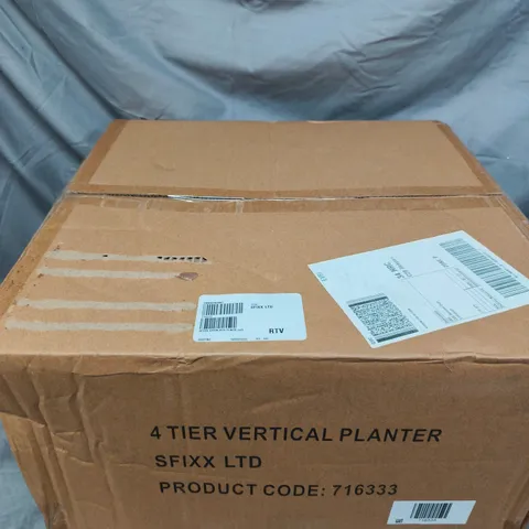 S-FIXX 4 TIER VERTICAL MODULAR PLANTER 