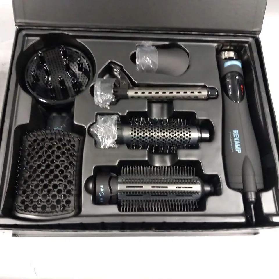 BOXED REVAMP PROFESSIONAL 2 IN 1 BLOW DRY ND STYLE TOOL 