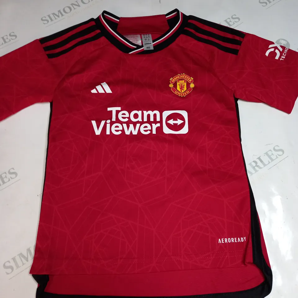 MANCHESTER UNITED FC HOME SHIRT SIZE 4-5 YEARS