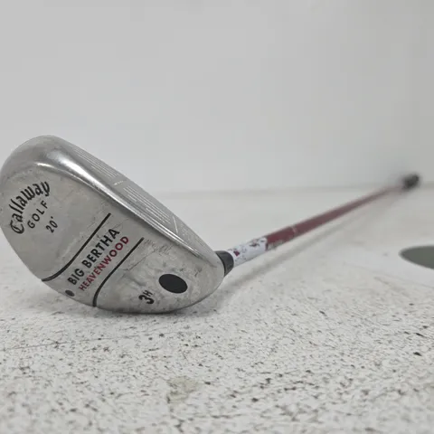 CALLAWAY BIG BERTHA HEAVENWOOD HYBRID 3H – GOLF CLUB, RED SHAFT