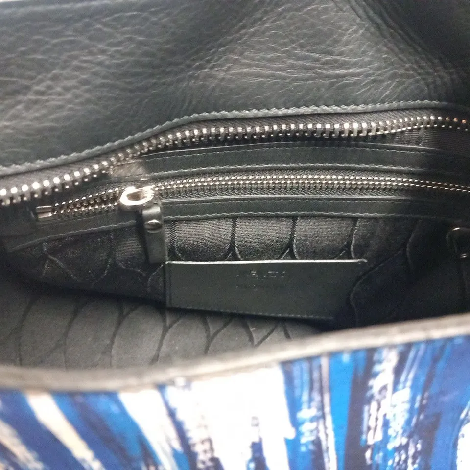 KENZO PARIS DEEP SEA BLUE SHOULDER BAG