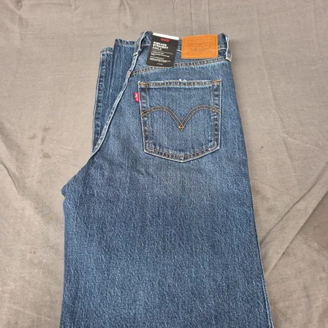 LEVIS STRAUSS RIBCAGE STRAIGHT ANKLE DENIM JEANS SIZE W27 X L31