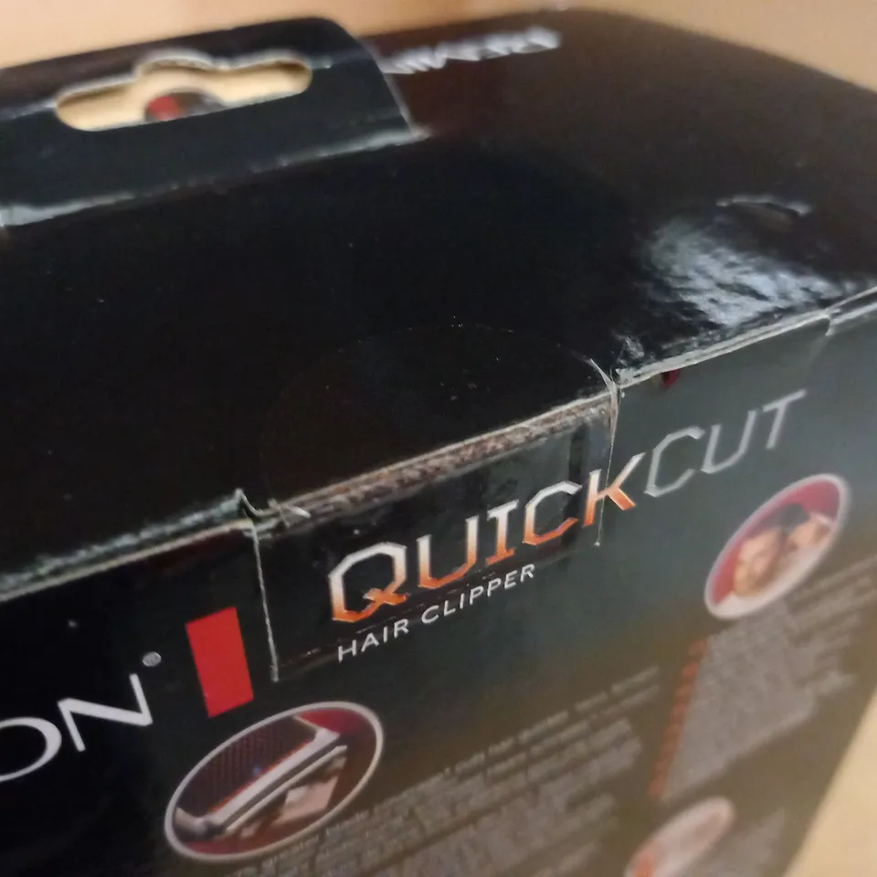 BOXED REMINGTON QUICK CUT HAIR CLIPPERS 