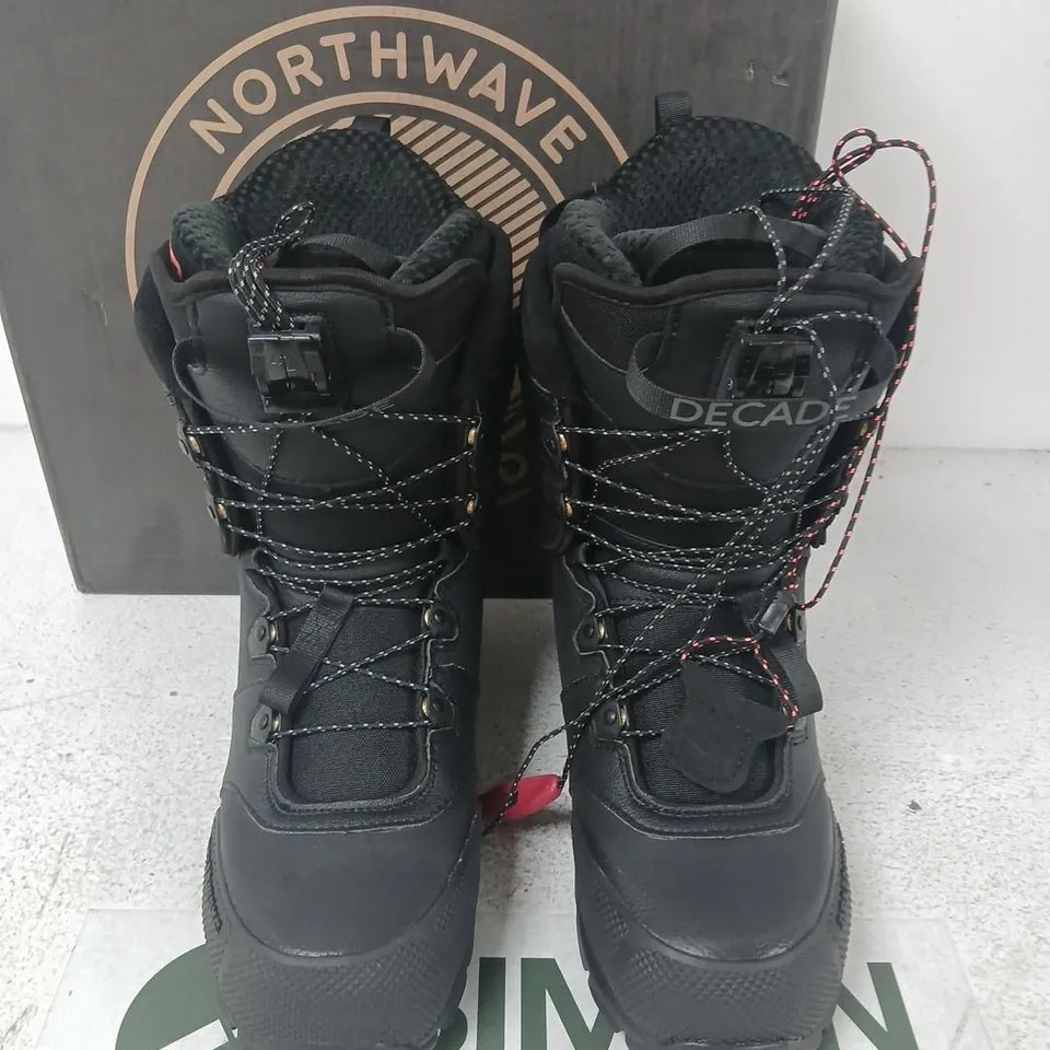 NORTHWAVE DECADE SL SNOWBOARD BOOTS - BLACK, UK 11