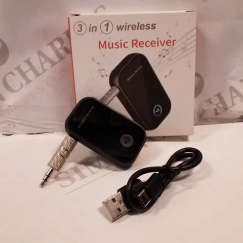 LOT OF 2 3-IN-1 WIRELESS MUSIC RECEIVERS