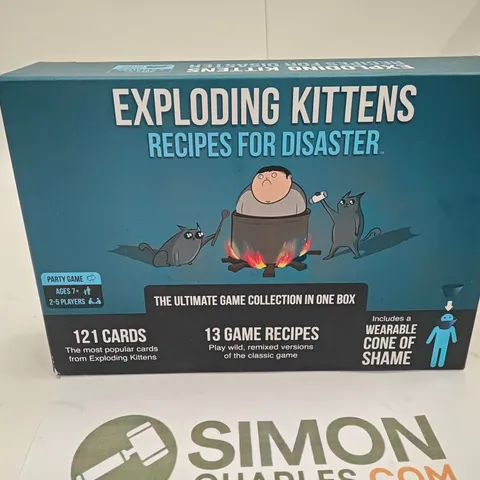 EXPLODING KITTENS RECIPES FOR DISASTER GAME