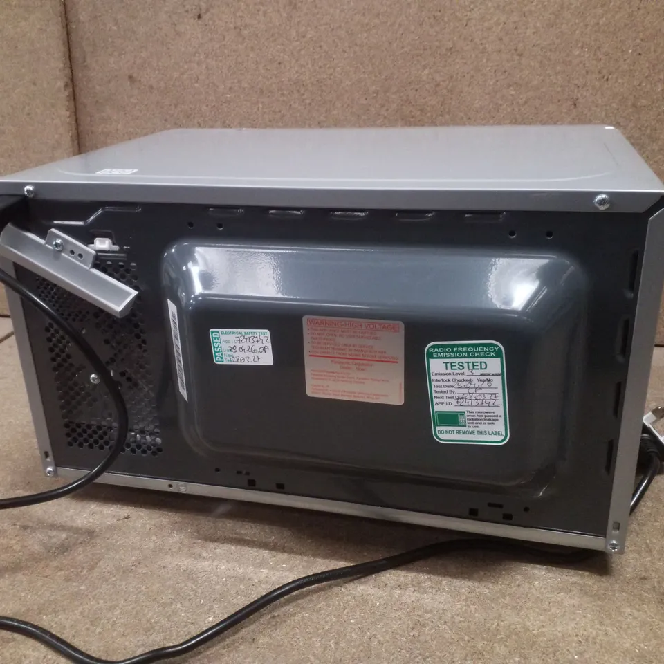 BOXED PANASONIC NN-ST23QMBPQ 20L COMPACT MICROWAVE OVEN - SILVER