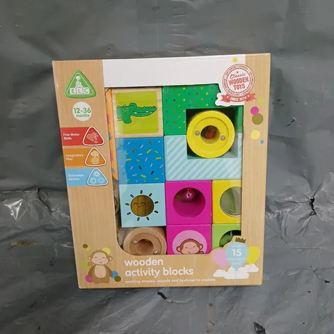 WOODEN ACTIVITY BLOCKS