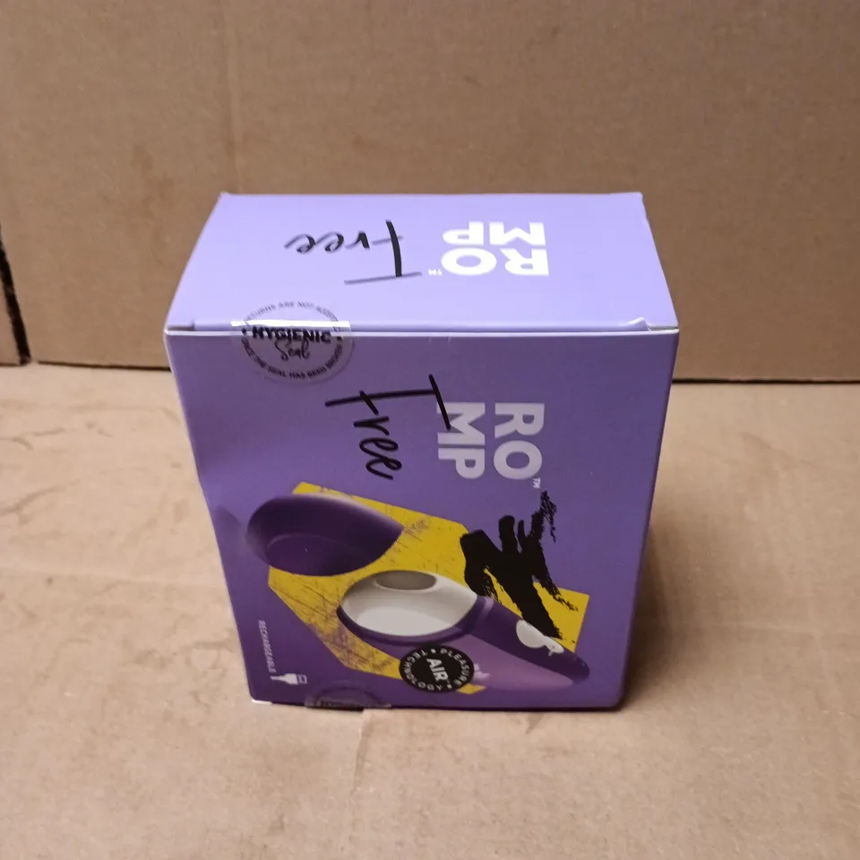 SEALED ROMP FREE RECHARGABLE CLITORAL STIMULATOR