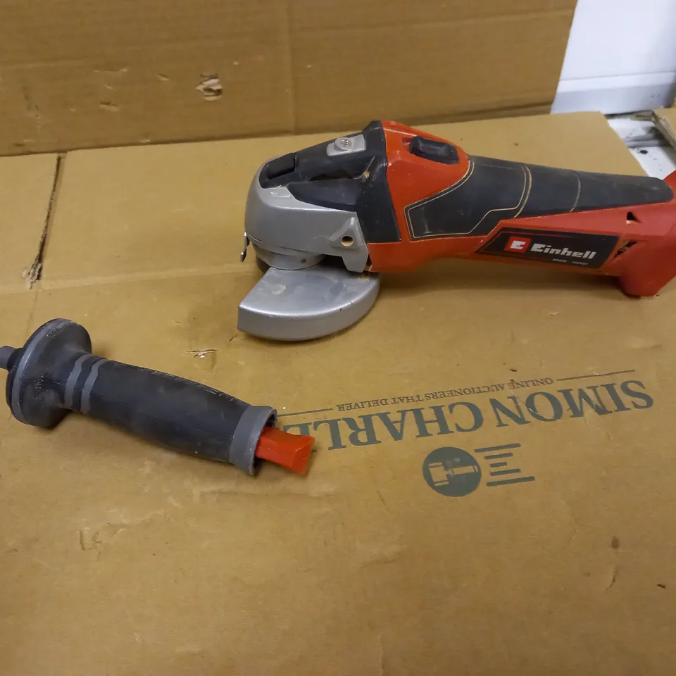 EINHELL CORDLESS ANGLE GRINDER 