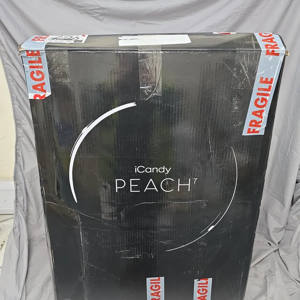 BOXED ICANDY PEACH 7 SINGLE PUSHCHAIR DARK GREY