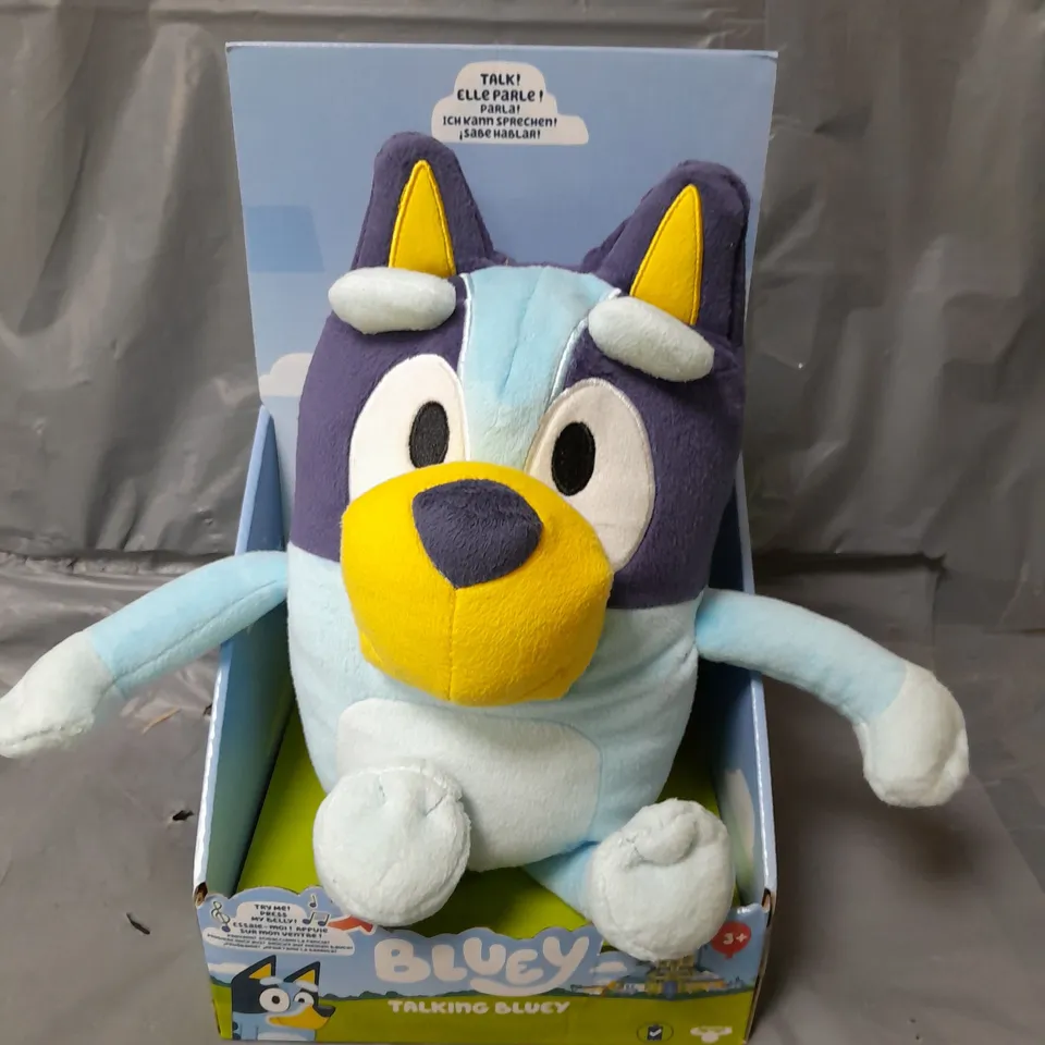 TALKING BLUEY PLUSH RRP £19.99