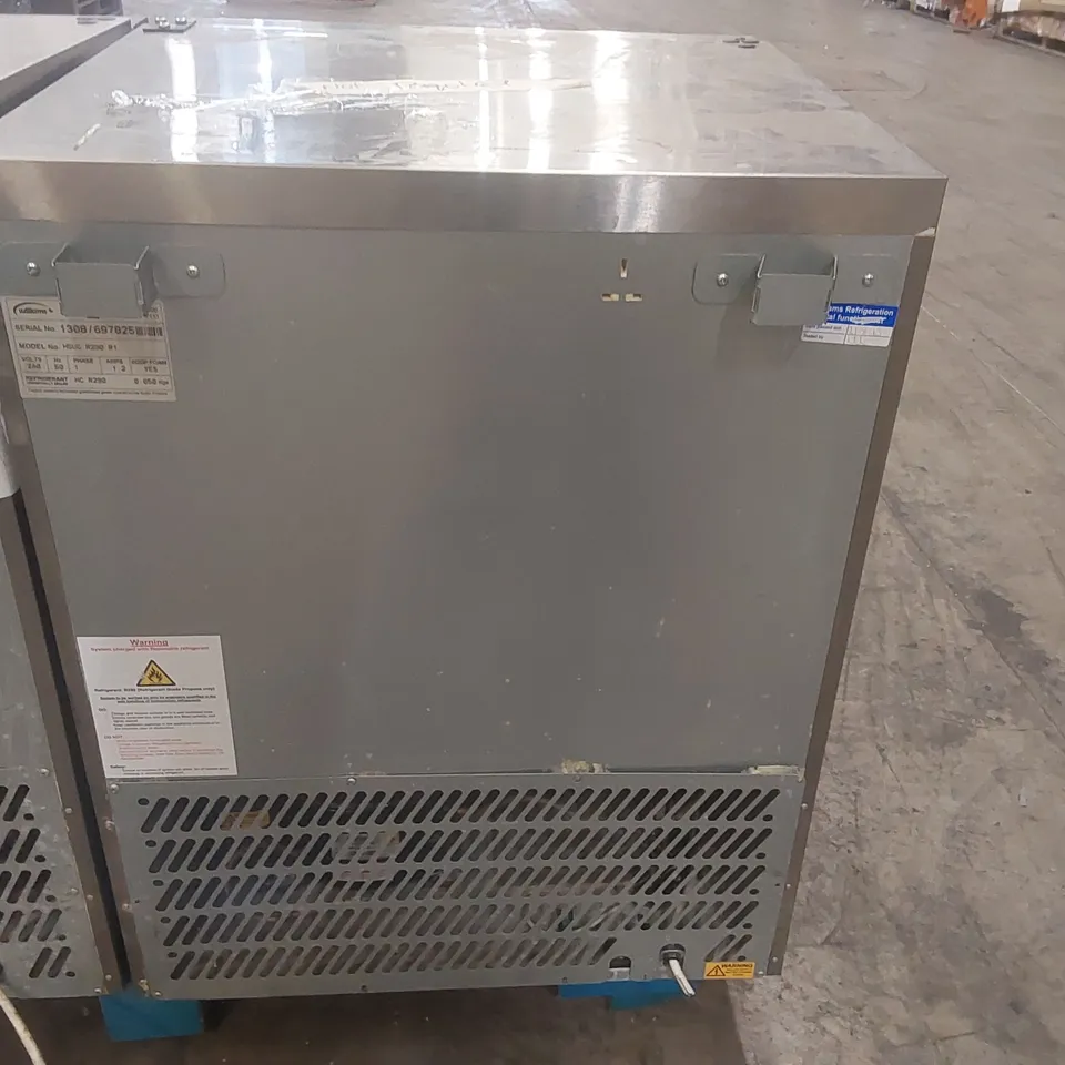 WILLIAMS H5UC R290 R1 COMMERCIAL UNDERCOUNTER REFRIGERATOR