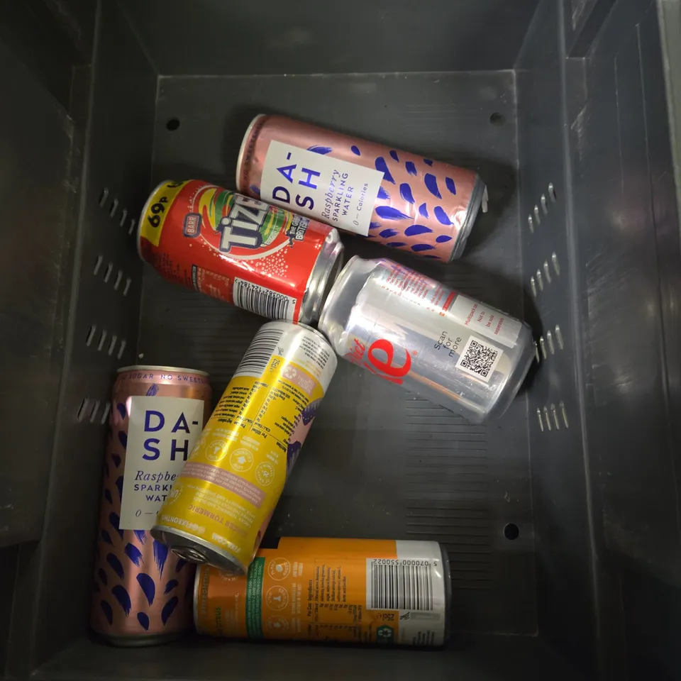 APPROXIMATELY 14 ASSORTED DRINK ITEMS TO INCLUDE - GRIND COFFEE BEANS - NUTPECKER GOLD PEANUT BUTTER - SODASTREAM ORANGE & MANGO DRINK MIX - ETC - COLLECTION ONLY