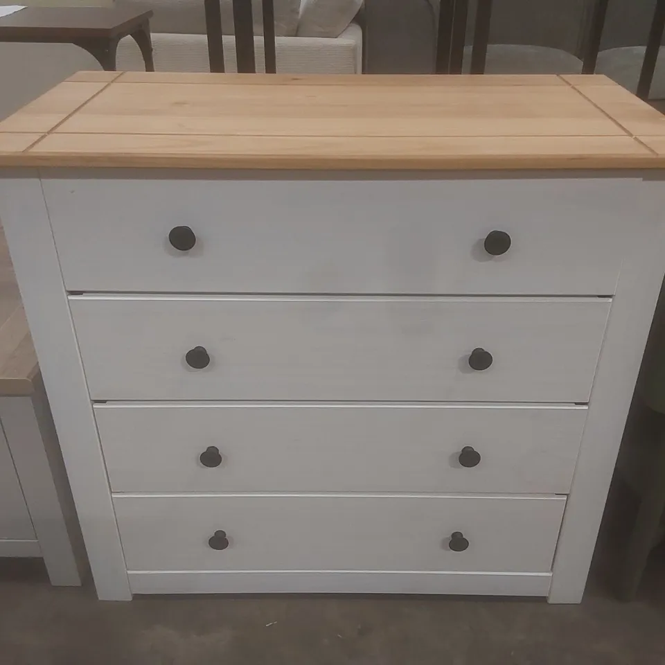 DESIGNER PANAMA 4 DRAWER CHEST