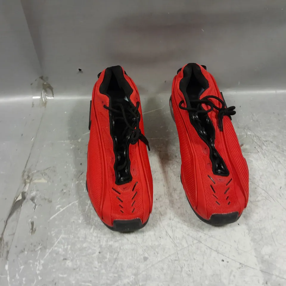 UNBOXED PAIR OF NIKE NOCTA G-TEK RED UK 11 