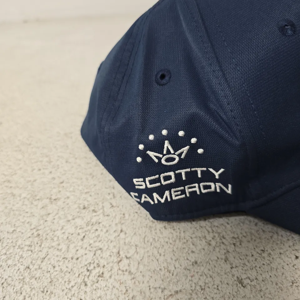 TITLEIST SCOTTY CAMERON CAP – NAVY BLUE WITH EMBROIDERED LOGO