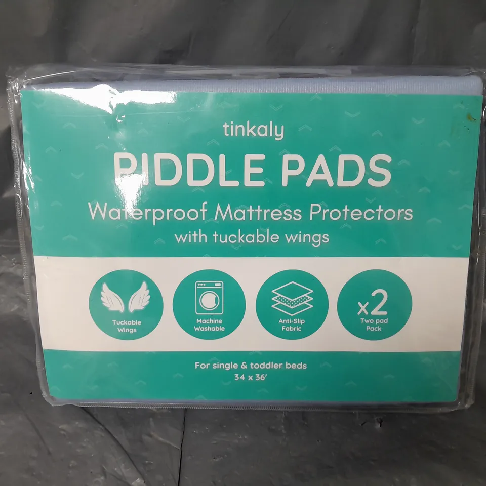 TINKALY PIDDLE PADS WATERPROOF MATTRESS PROTECTORS