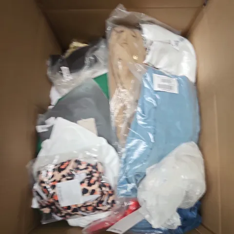 APPROXIMATELY 30 ASSORTED CLOTHING ITEMS IN VARIOUS SIZES, STYLES & COLOURS - COLLECTION ONLY