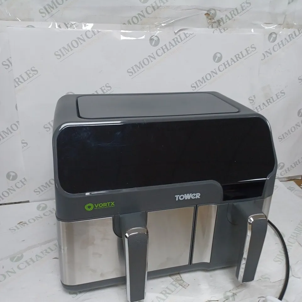 BOXED TOWER VORTEX T17099 ECO DUO DIGITAL AIRFRYER