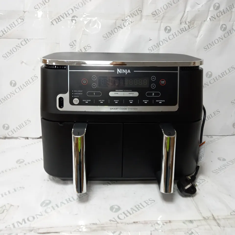 BOXED NINJA FOODI MAX DUAL ZONE 9.5L AIR FRYER AF451UK