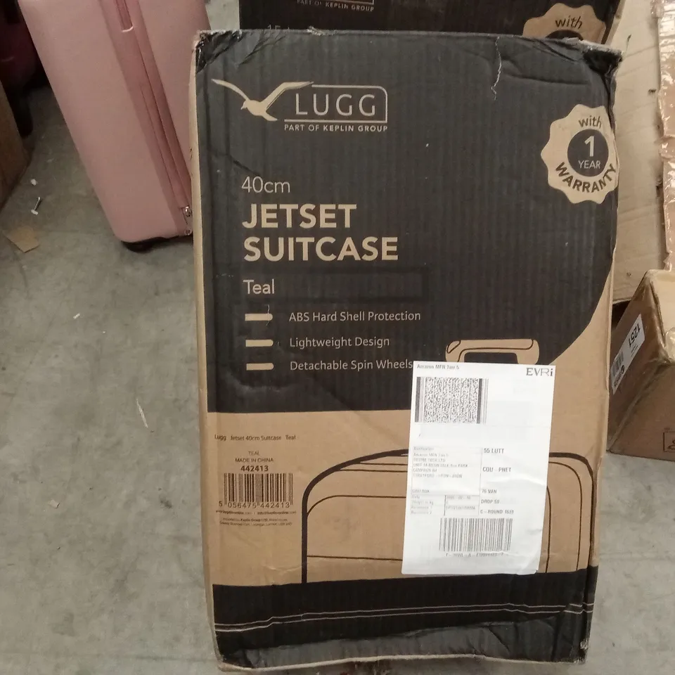 BOXED LUGG - 40CM JETSET SUITCASE TEAL