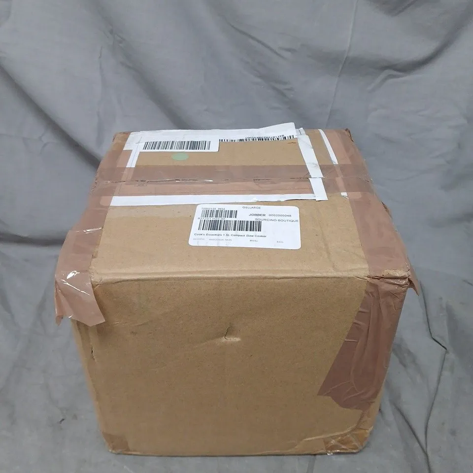 COOKS ESSENTIALS COMPACT SLOW COOKER