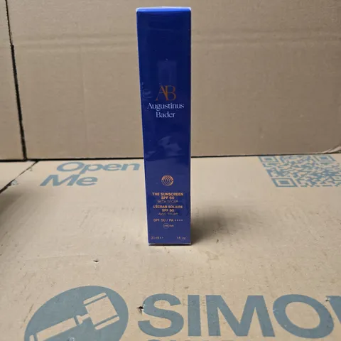 AUGUSTINUS BADER SUNSCREEN SPF50 30ML BOXED SEALED