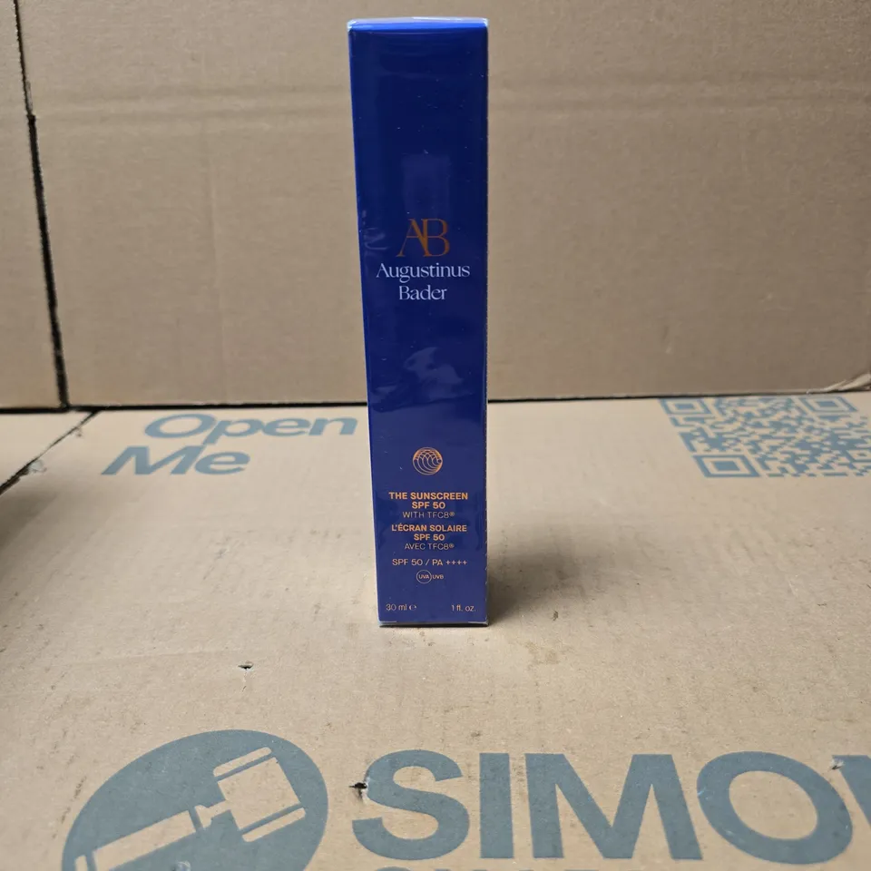 AUGUSTINUS BADER SUNSCREEN SPF50 30ML BOXED SEALED