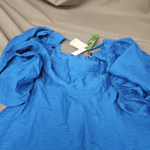 NOBODY'S CHILD PETITE BLUE DRESS – UK 12 