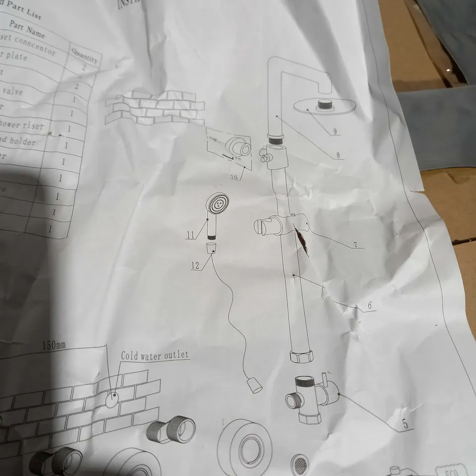 BOXED PLUMBING KIT 