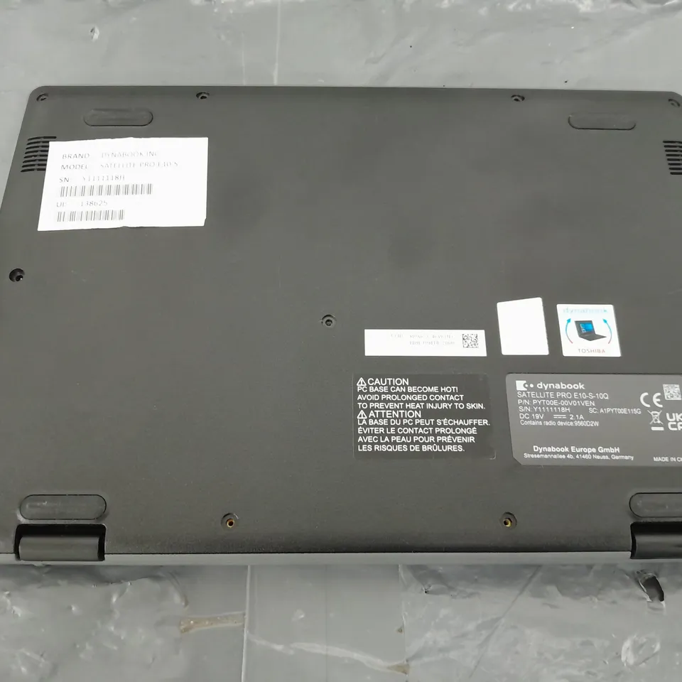 DYNABOOK INC SATELLITE PRO E10-S