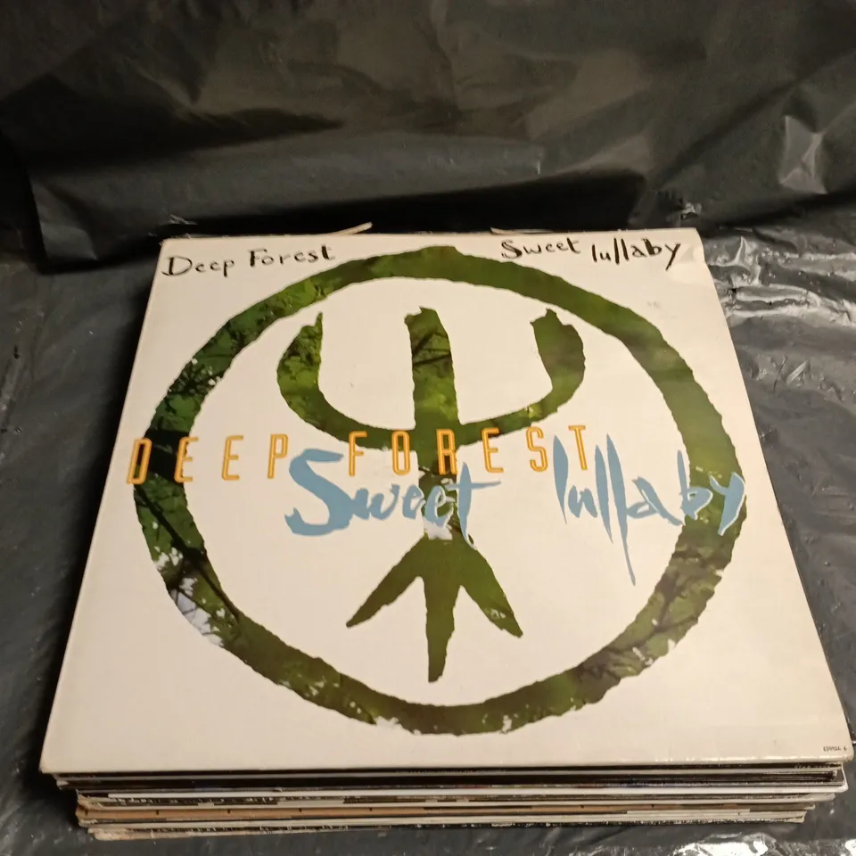 APPROXIMATELY 15 ASSORTED VINYL RECORDS TO INCLUDE ALEX ATTIAS, ODYSSEY, TALK TALK ETC