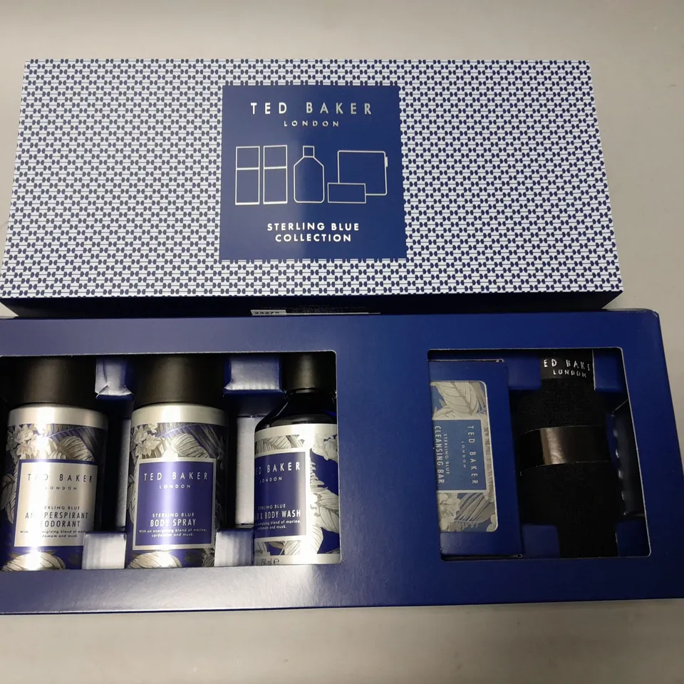 BOXED TED BAKER STERLING BLUE COLLECTION