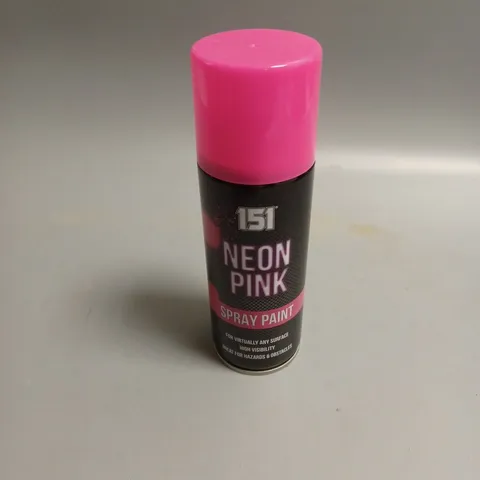 BOX OF 12 NEON PINK SPRAY PAINT 