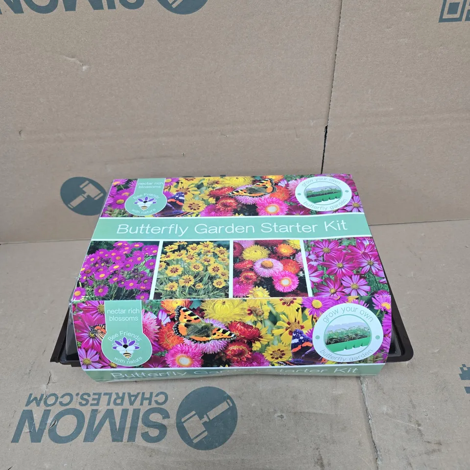 BUTTERFLY GARDEN STARTER KIT BOXED
