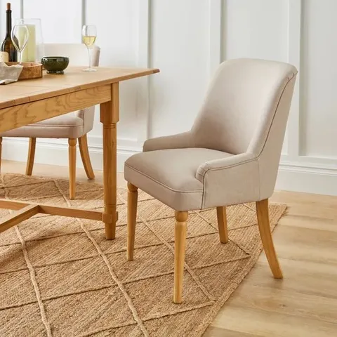 PAIR OF BEATRICE UPHOLSTERED DINING CHAIRS (2 ITEMS)