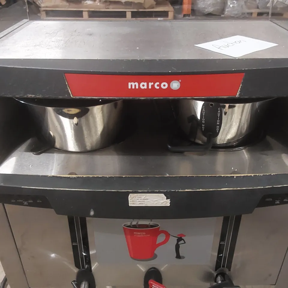 MARCO MAXI BREW TWIN COMMERCIAL COFFEE BREWER
